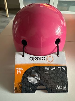 Casco rosa talla M