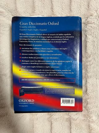Gran Diccionario Oxford Español-Inglés/Inglés-E...