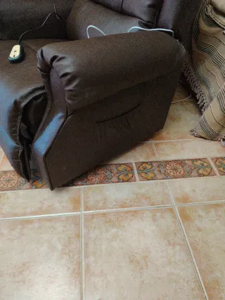 Sillón CONFORT PLUS piel auténtica nuevo