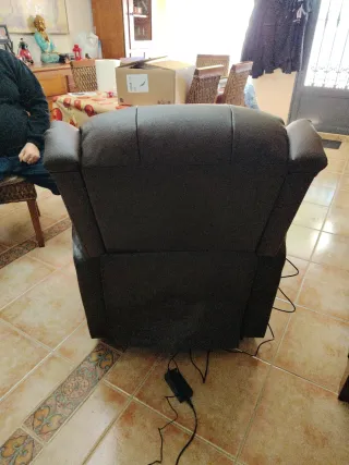 Sillón CONFORT PLUS piel auténtica nuevo