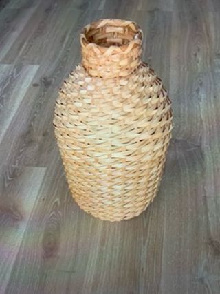 Florero de mimbre Ikea