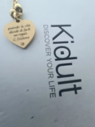 Kidult Braccialetto Cuore Oro