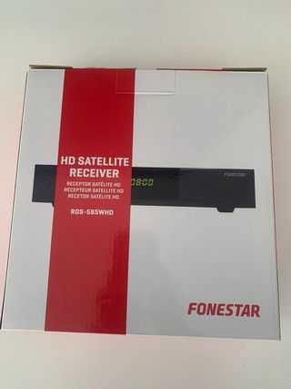 Receptor Satélite HD Fonestar RDS-585WHD