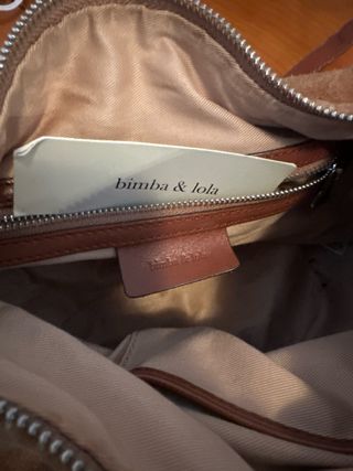 Bolso Bimba y Lola ante marrón