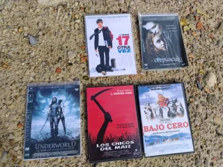 Pack 5 Películas DVD Acción/Fantasía