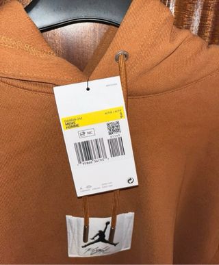 Sudadera Jordan Nike Beige/Naranja