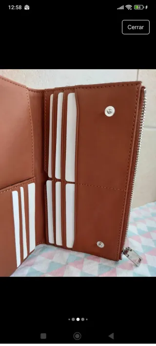 Cartera Desigual Marrón con Diseño