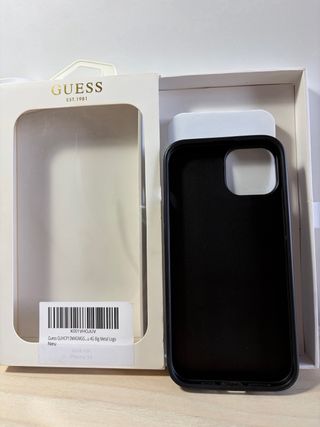 Funda Guess iPhone 13/14, 4G Big Metal Logo