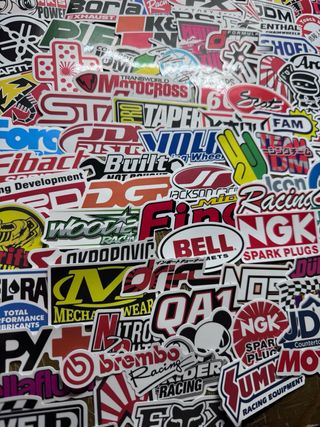 119 Pegatinas Racing para Coche Moto