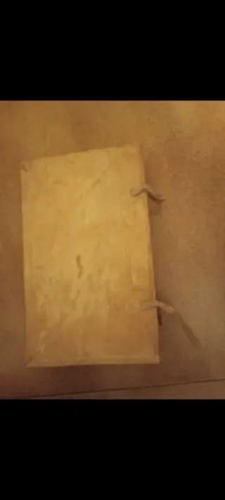 Pergamino Gramática Española y Italiana Antigua