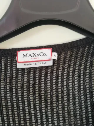 Maglia traforata nera