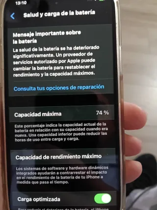 iPhone 12 Pro 128GB blanco ,