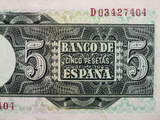 Billete 5 Pesetas España 5 Marzo 1948 EBC.