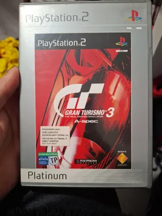 PS2 Gran Turismo 3 A-Spec Platinum