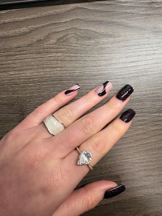 Anillos de oro y blanco