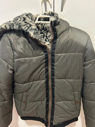 Chaqueta Garcia Reversible Verde Talla XS