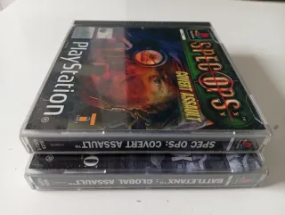 Battletanx + Spec Ops Covert Assault PS1