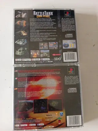 Battletanx + Spec Ops Covert Assault PS1