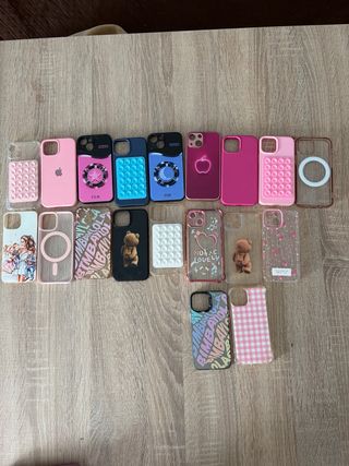 Cover per iPhone 13 Mini, 3€ ciascuna, 25€ totali