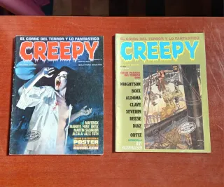 2 cómics Creepy 21 y 67
