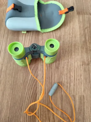 Prismáticos infantiles con funda