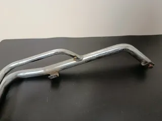 Defensa Delantera Vespa Cromada