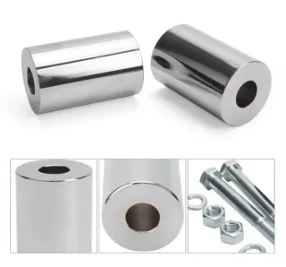 Kit elevador manillar cromado