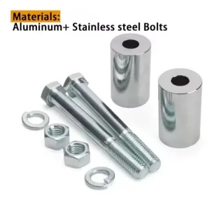 Kit elevador manillar cromado