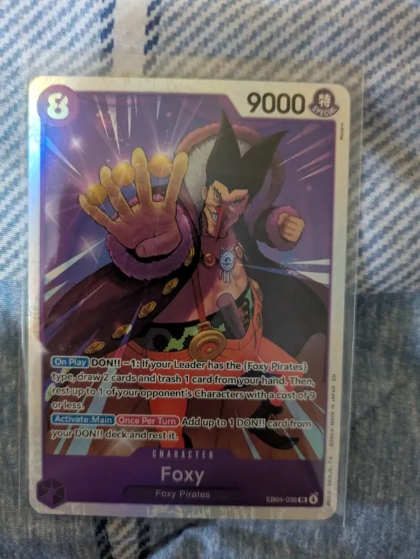 Foxy SR EB04-036 One Piece TCG de segunda mano por 3 EUR en Livorno en WALLAPOP Foxy SR EB04-036 One Piece TCG de segunda mano por 3 EUR en Livorno en WALLAPOP