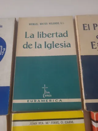Lote de libros de religión católica