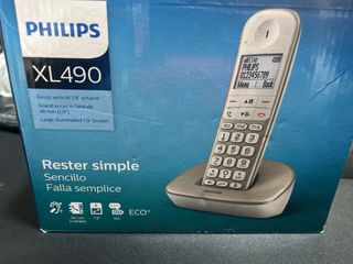 Teléfono Inalámbrico Philips XL4901S/23