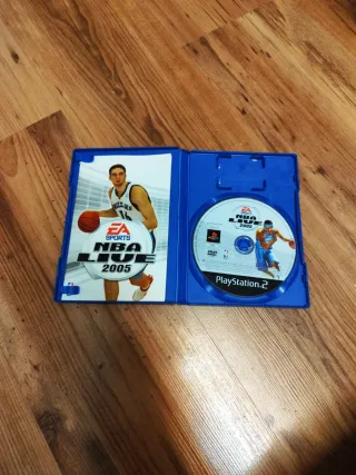 Lote 4 Juegos PS2: Pro Evolution Soccer 5, NBA Liv