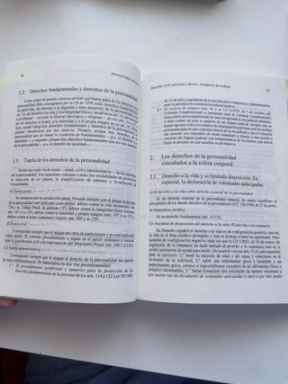 Derecho civil Persona y bienes. Cuaderno d trabajo