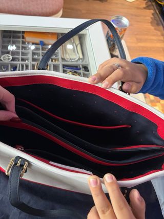 Bolso Tote Tommy Hilfiger Blanco