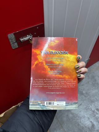 Saga de Divergente los tres libros