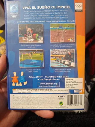 Juego PS2 Athens 2004 Oficial