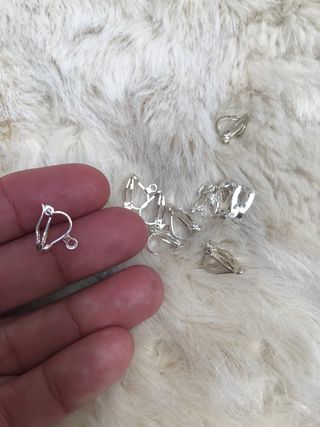 Colgantes para pendientes plata