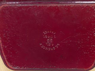 Bandeja Asar Le Creuset Beige y Rojo