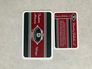 Cartera de piel negra