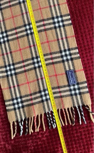 BURBERRY BUFANDA NOVA CHECK MARRON HOMBRE MUJER