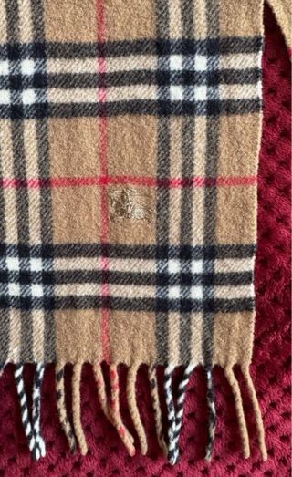 BURBERRY BUFANDA NOVA CHECK MARRON HOMBRE MUJER