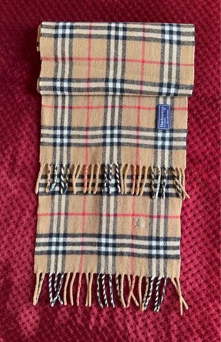 BURBERRY BUFANDA NOVA CHECK MARRON HOMBRE MUJER