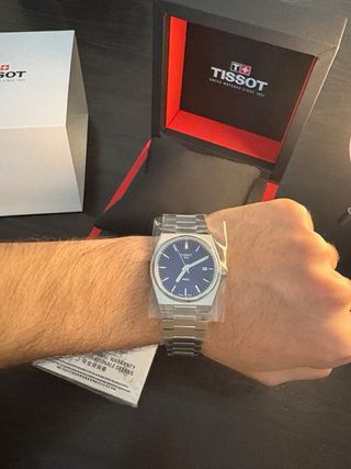 Tissot PRX Reloj Azul