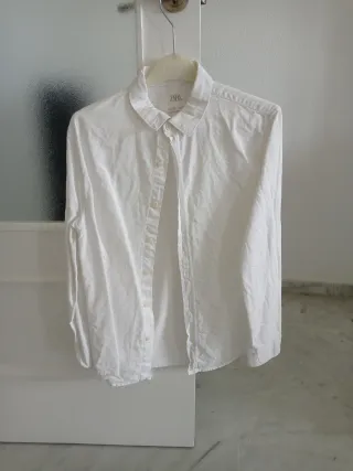 Camisa Zara niño blanca Talla  12 años