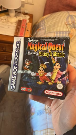 Magical Quest GBA Disney Mickey Minnie Completo