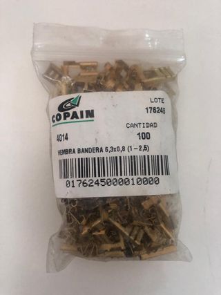 LOTE TERMINALES PARA CABLES