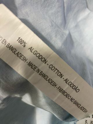 Camisa  vaquera clara Lefties