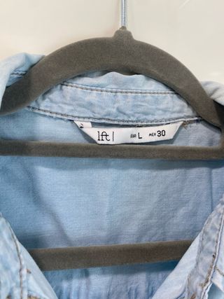 Camisa  vaquera clara Lefties