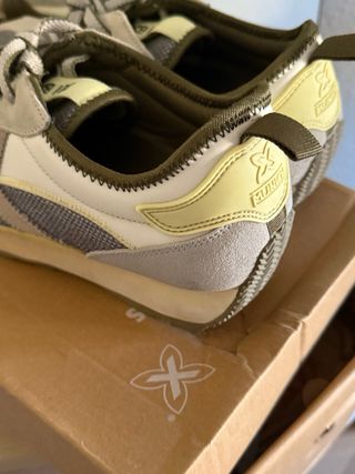 Zapatillas Munich Talla 42 Beige/Amarillo