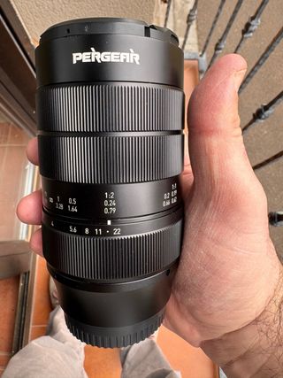 Objetivo Pergear 60mm f/2.8 Macro Fuji X